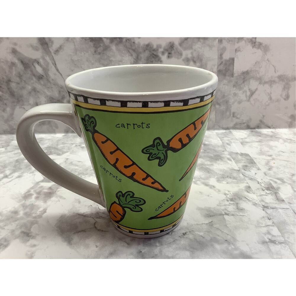Starbucks Carrots Ursula Dodge Design 14 ounce Coffee Mug